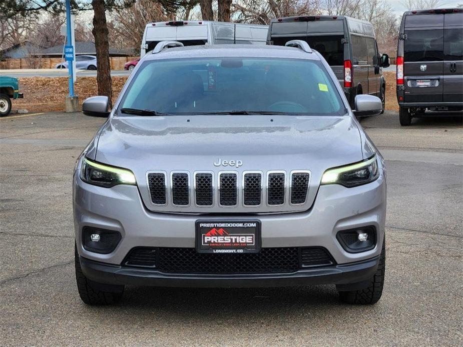 used 2019 Jeep Cherokee car, priced at $15,126