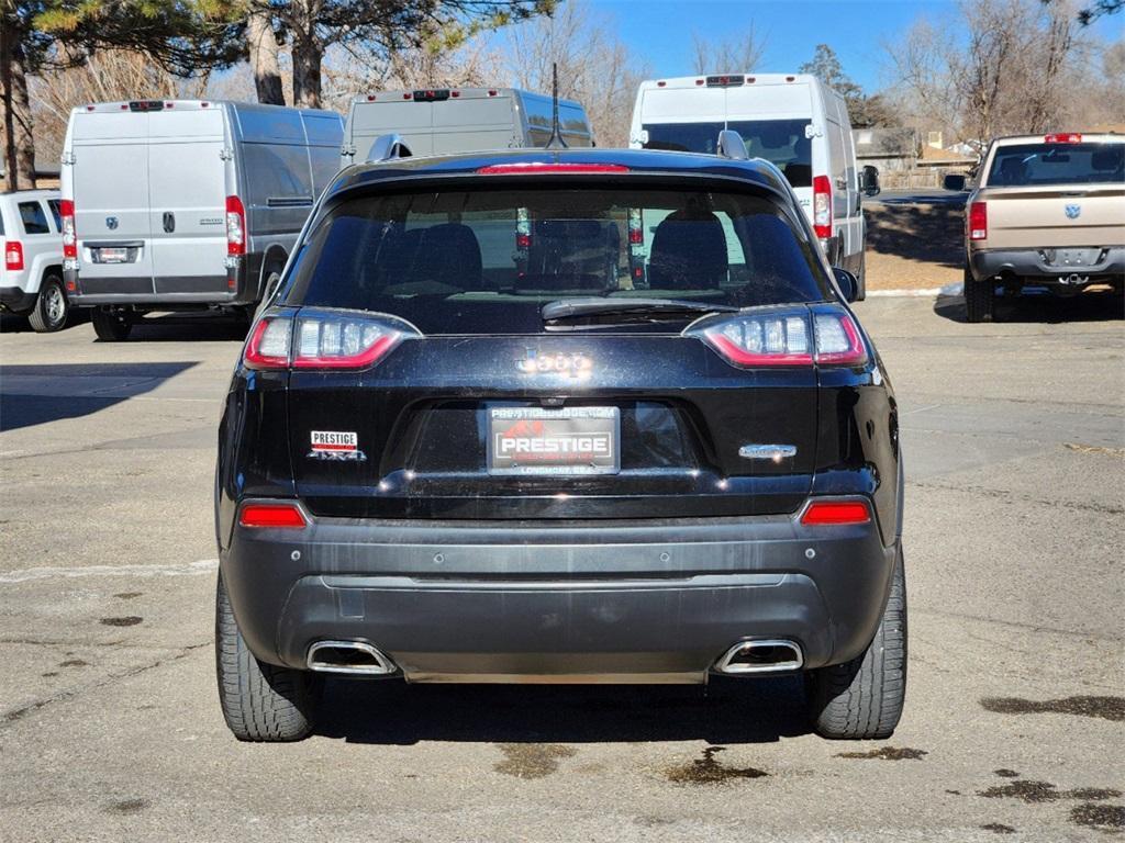 used 2021 Jeep Cherokee car, priced at $20,952