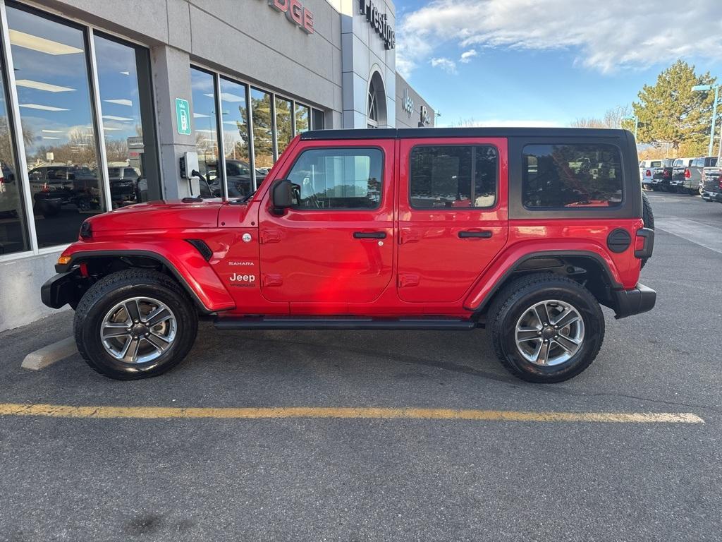 used 2022 Jeep Wrangler Unlimited car, priced at $33,348
