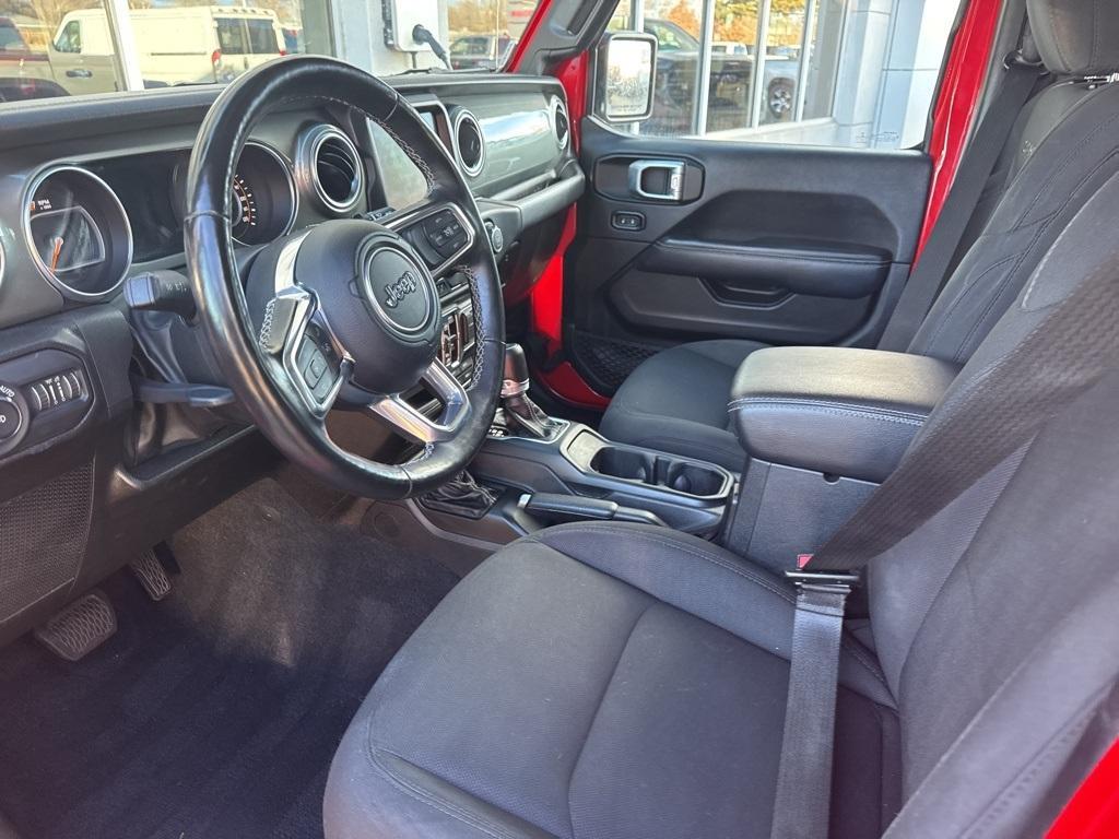 used 2022 Jeep Wrangler Unlimited car, priced at $33,348