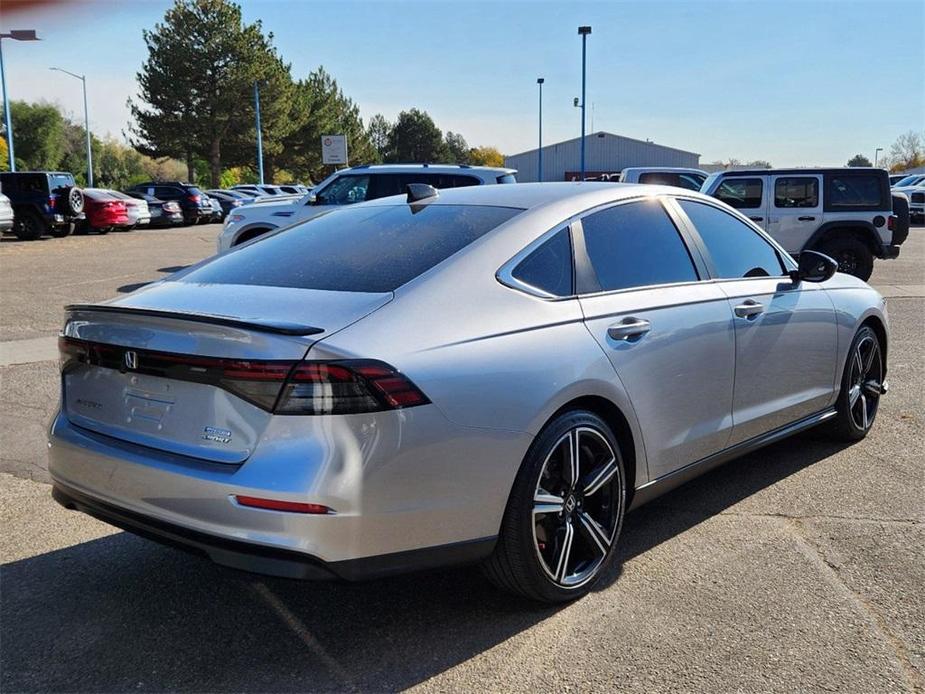 used 2023 Honda Accord Hybrid car, priced at $25,107