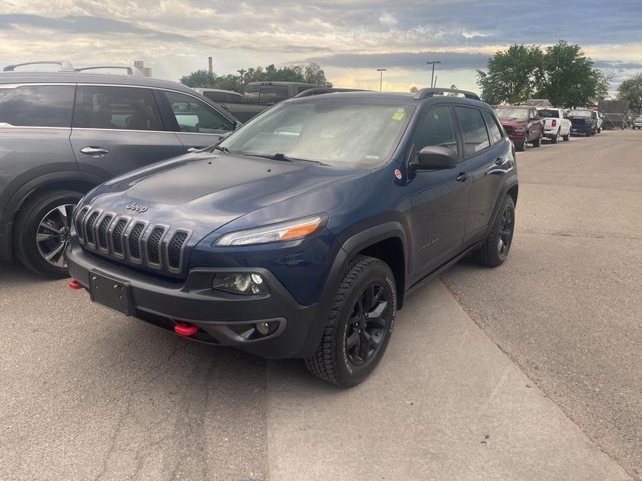 used 2018 Jeep Cherokee car, priced at $21,096