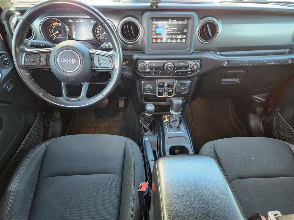 used 2021 Jeep Wrangler Unlimited car, priced at $27,673