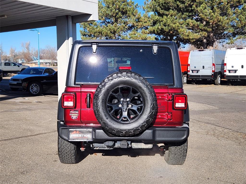 used 2021 Jeep Wrangler Unlimited car, priced at $27,673
