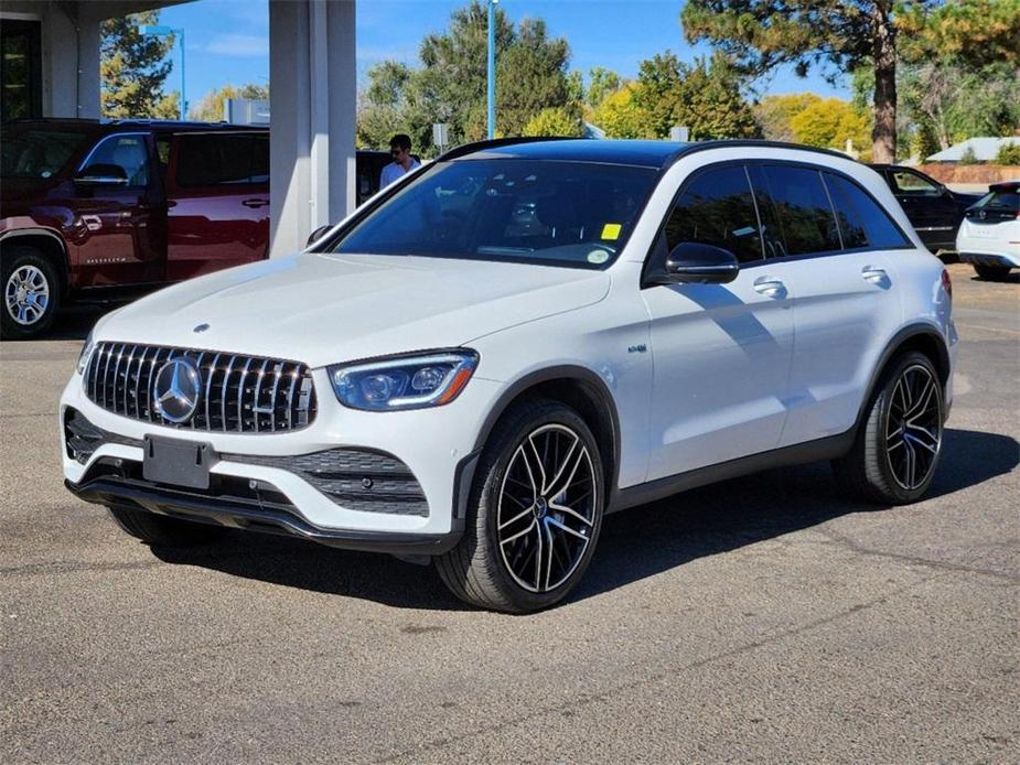 used 2021 Mercedes-Benz AMG GLC 43 car, priced at $39,695