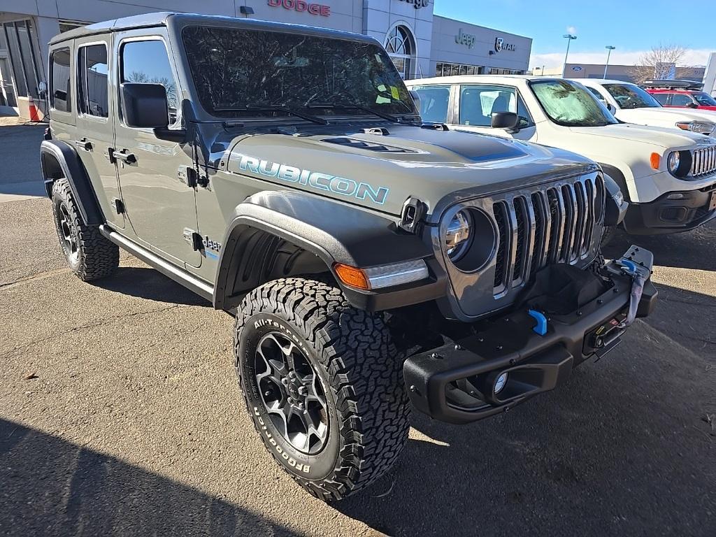 used 2021 Jeep Wrangler Unlimited 4xe car, priced at $32,648