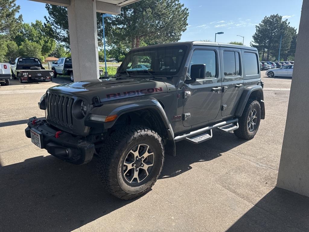 used 2020 Jeep Wrangler Unlimited car, priced at $35,155