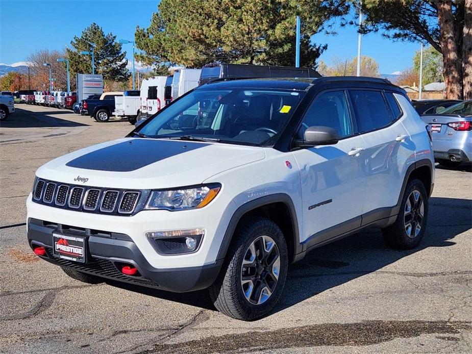 used 2018 Jeep Compass car, priced at $18,673