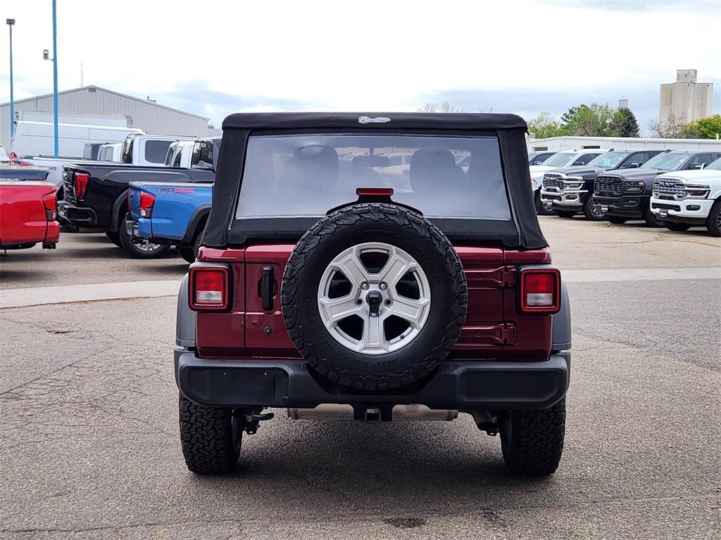 used 2021 Jeep Wrangler car, priced at $26,252