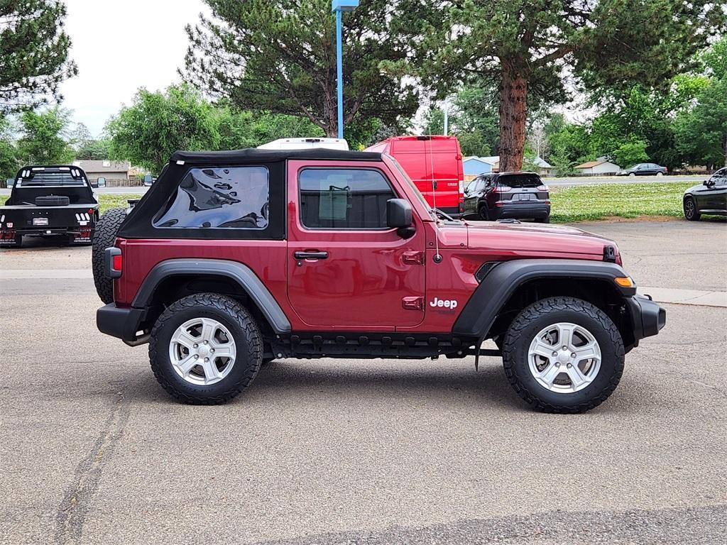 used 2021 Jeep Wrangler car, priced at $26,252