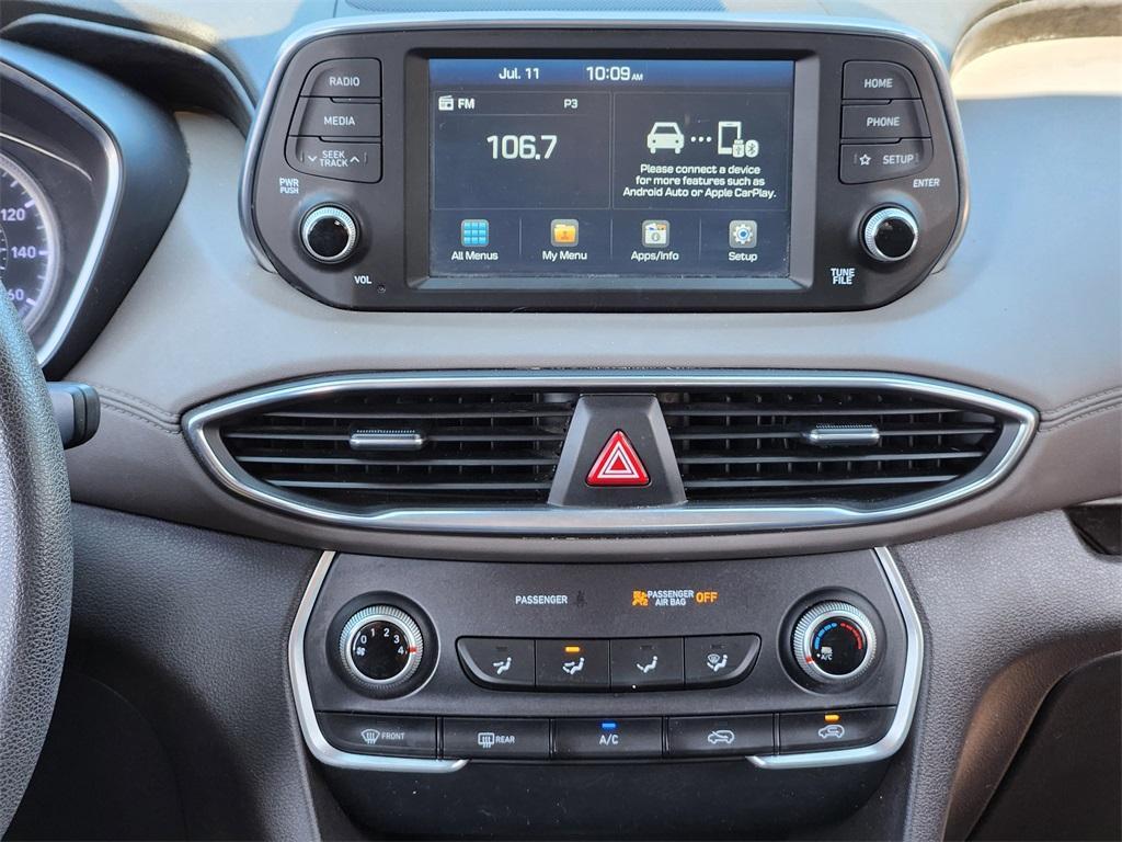 used 2020 Hyundai Santa Fe car, priced at $15,344