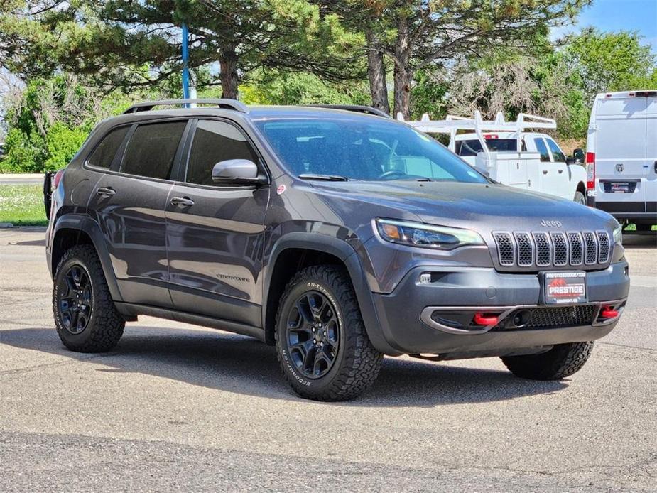 used 2021 Jeep Cherokee car, priced at $25,379