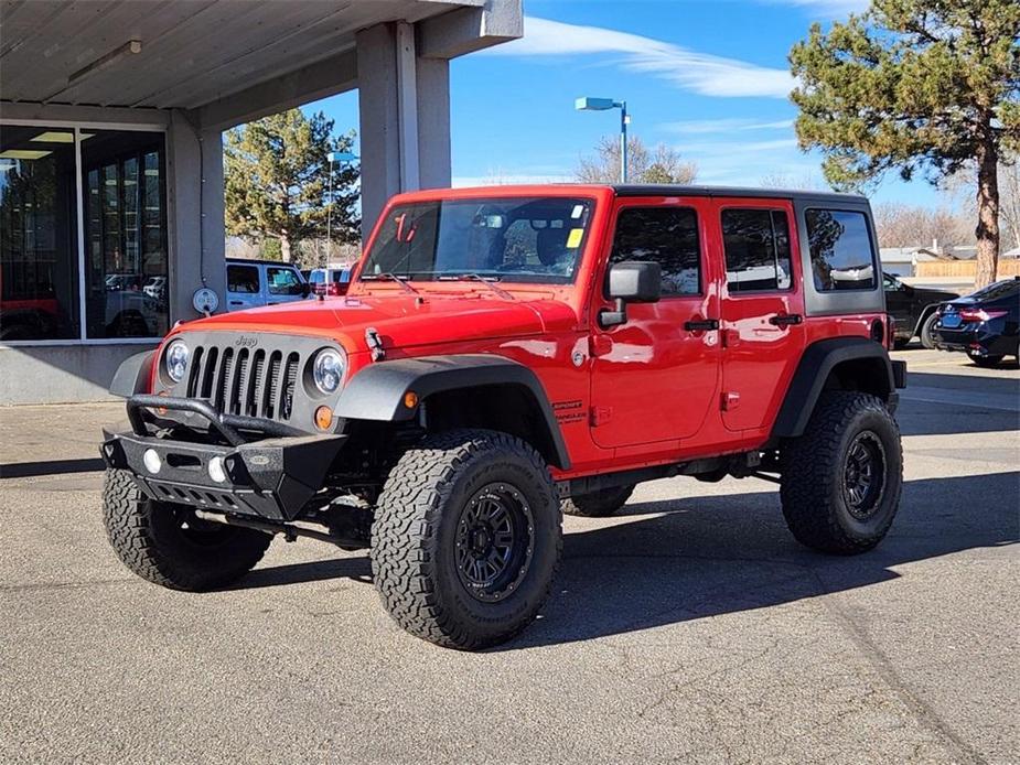 used 2013 Jeep Wrangler Unlimited car, priced at $20,436