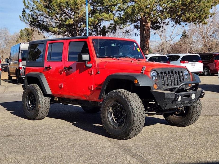 used 2013 Jeep Wrangler Unlimited car, priced at $20,436