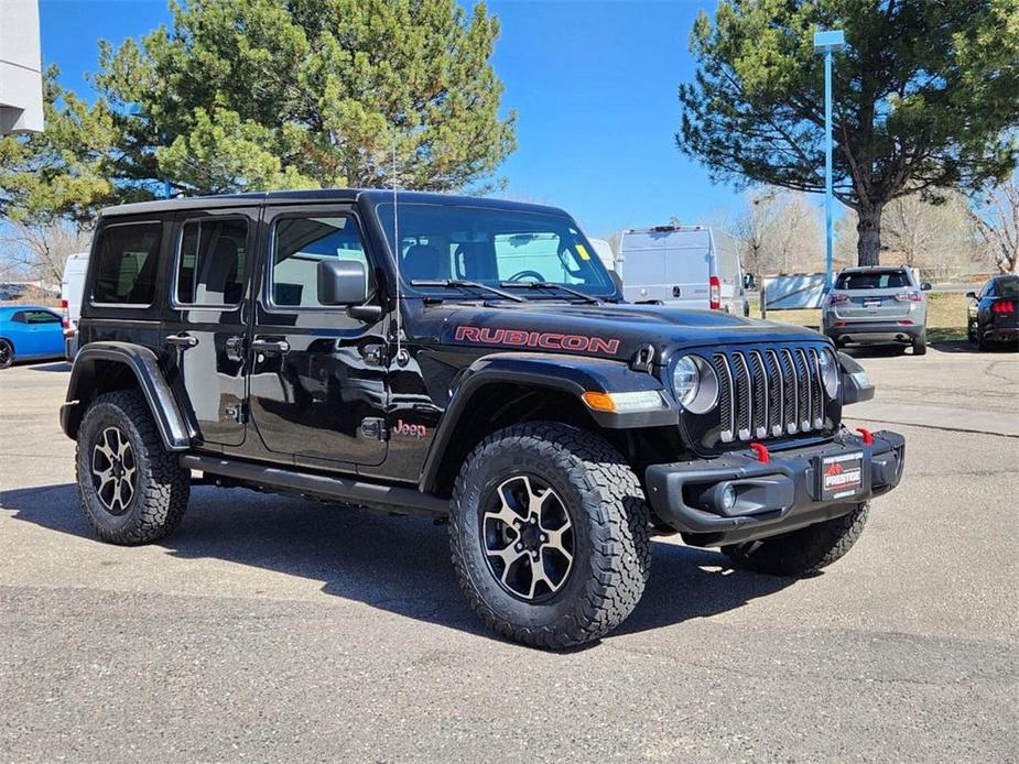 used 2021 Jeep Wrangler Unlimited car, priced at $42,459