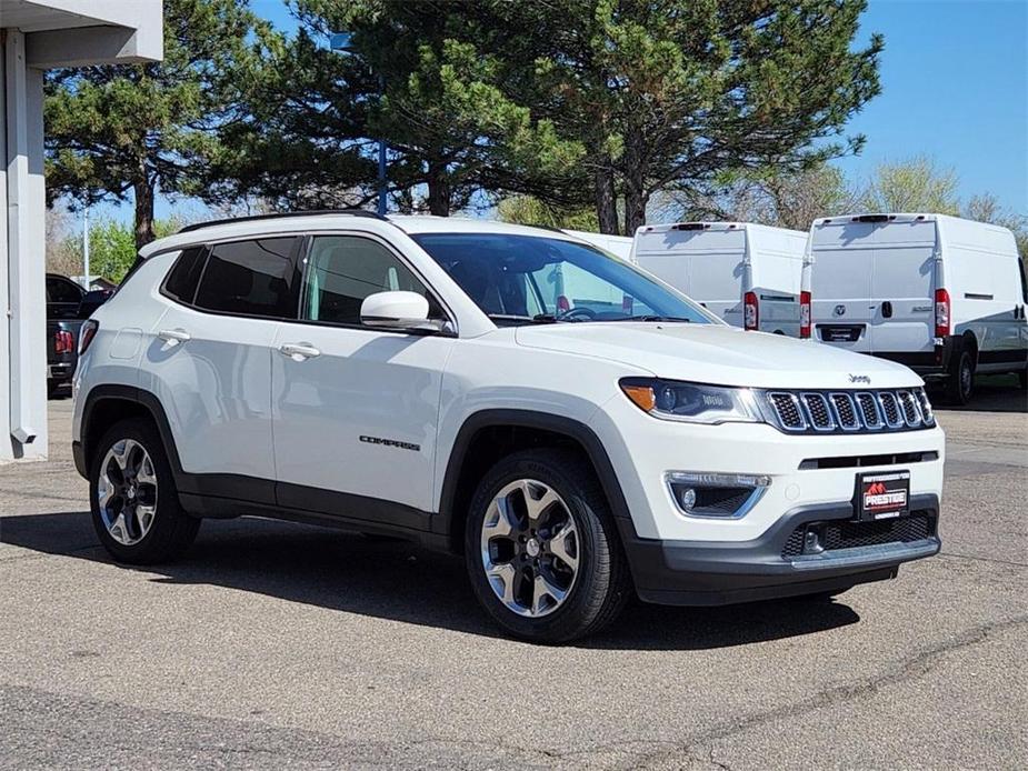 used 2018 Jeep Compass car, priced at $17,417