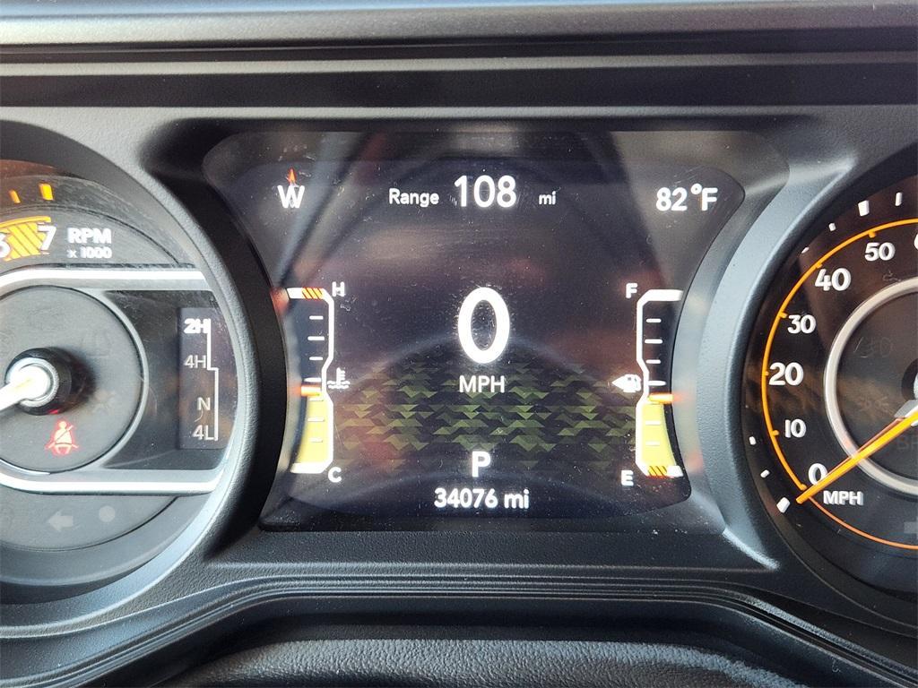 used 2024 Jeep Wrangler car, priced at $38,137