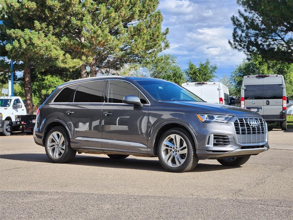 used 2021 Audi Q7 car, priced at $27,298