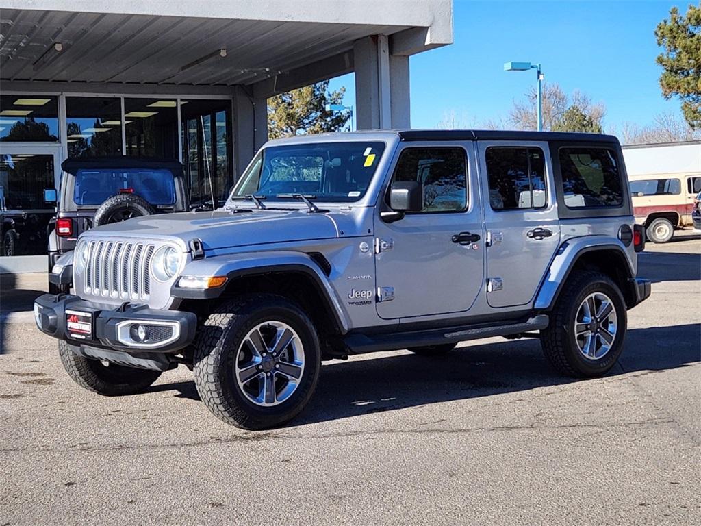 used 2020 Jeep Wrangler Unlimited car, priced at $27,878