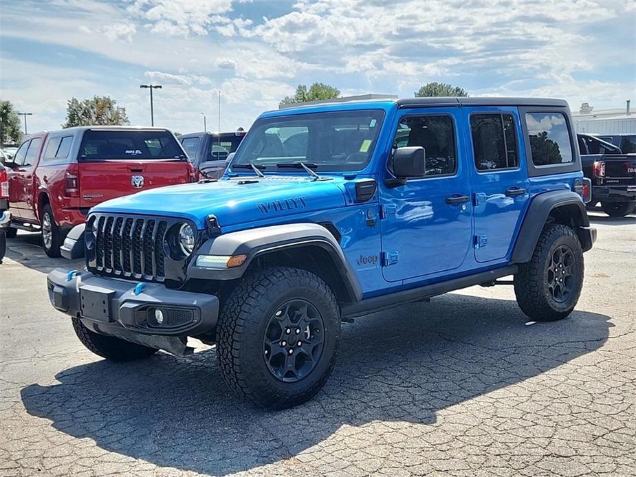 used 2023 Jeep Wrangler 4xe car, priced at $35,131