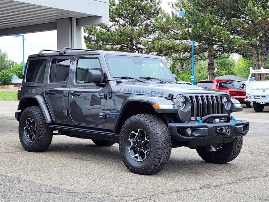 used 2021 Jeep Wrangler Unlimited 4xe car, priced at $43,368
