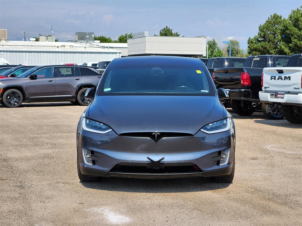 used 2017 Tesla Model X car, priced at $28,245