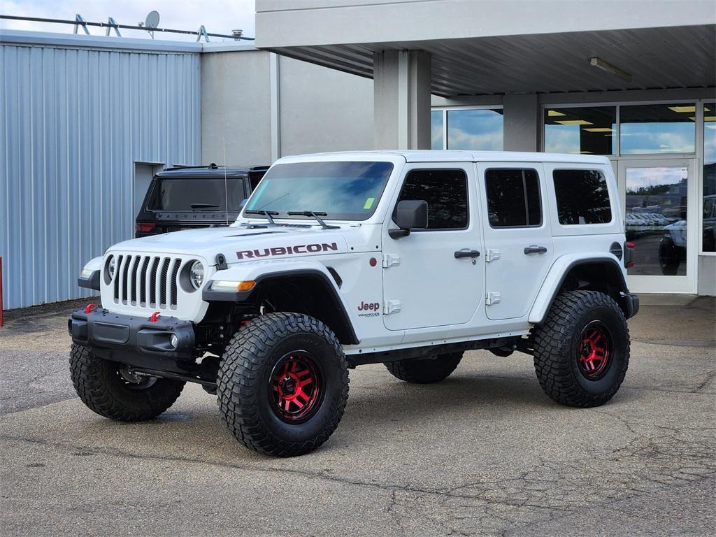 used 2020 Jeep Wrangler Unlimited car, priced at $39,055