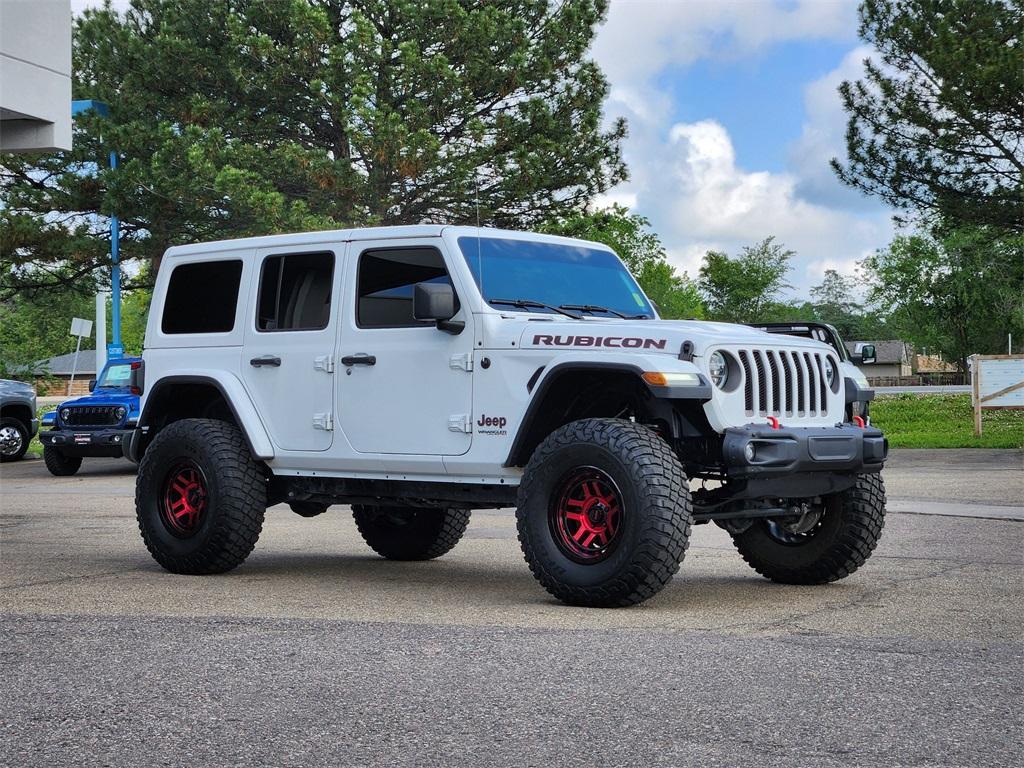 used 2020 Jeep Wrangler Unlimited car, priced at $39,055