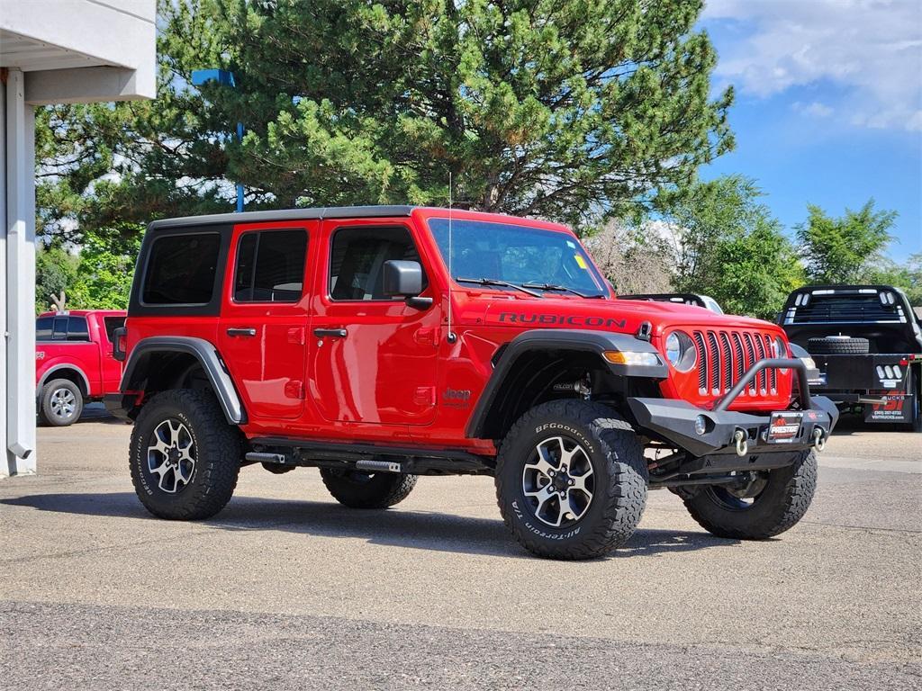 used 2021 Jeep Wrangler Unlimited car, priced at $38,482