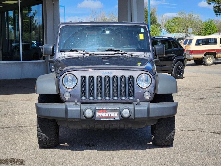 used 2016 Jeep Wrangler Unlimited car, priced at $21,755
