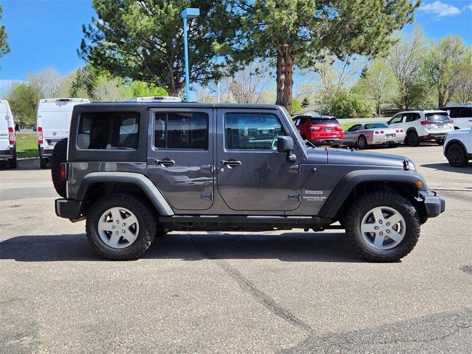 used 2016 Jeep Wrangler Unlimited car, priced at $21,565