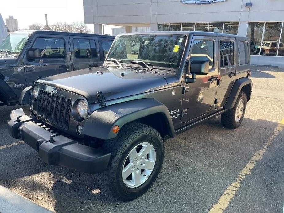 used 2016 Jeep Wrangler Unlimited car, priced at $22,169
