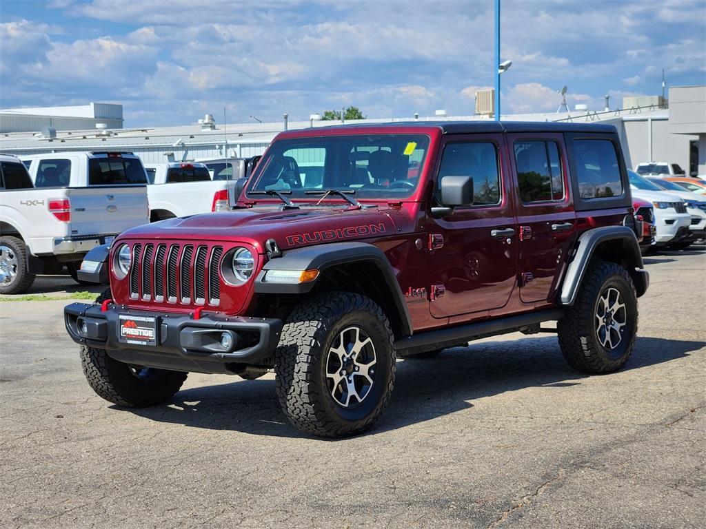 used 2021 Jeep Wrangler Unlimited car, priced at $38,277