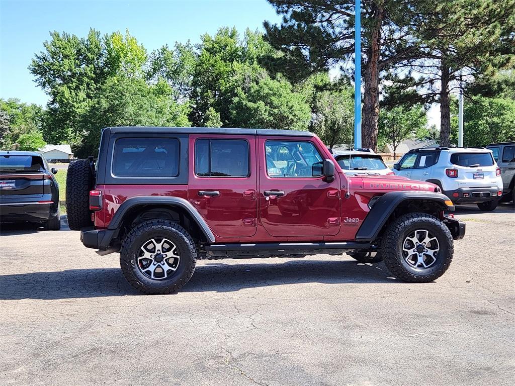 used 2021 Jeep Wrangler Unlimited car, priced at $38,277