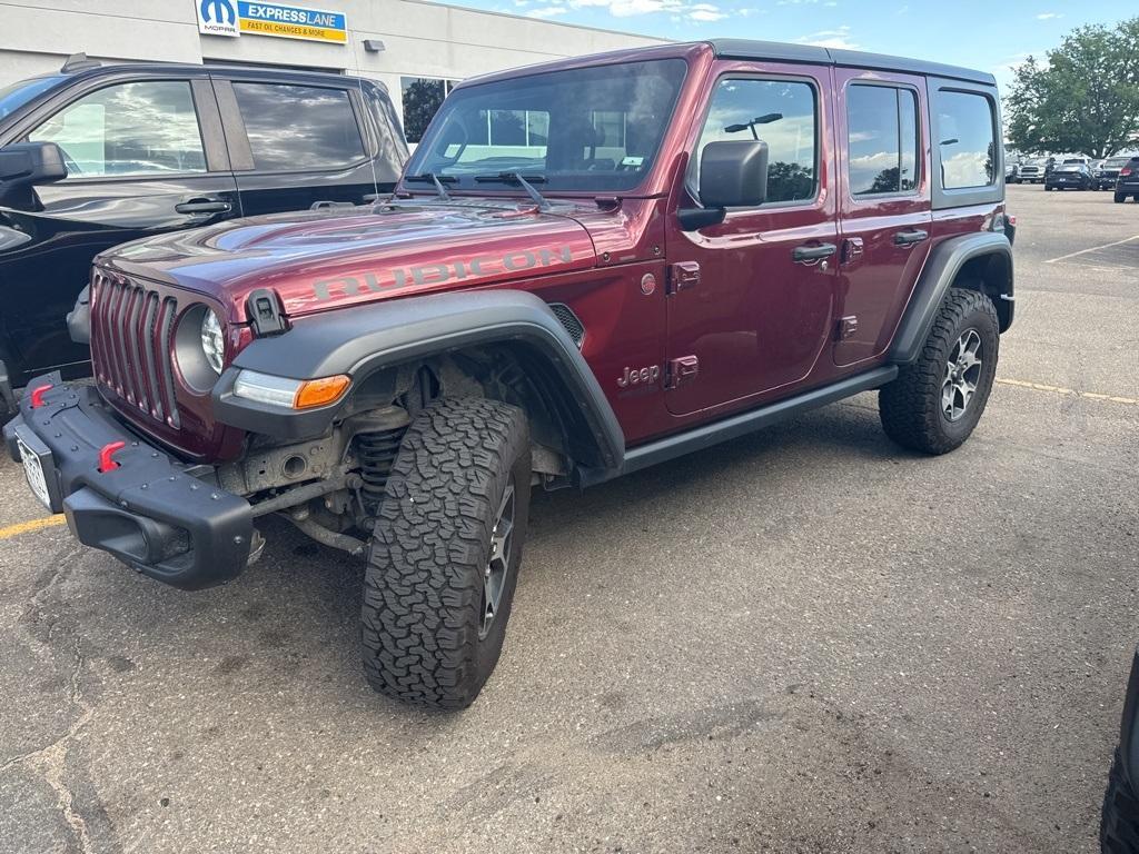 used 2021 Jeep Wrangler Unlimited car, priced at $37,983