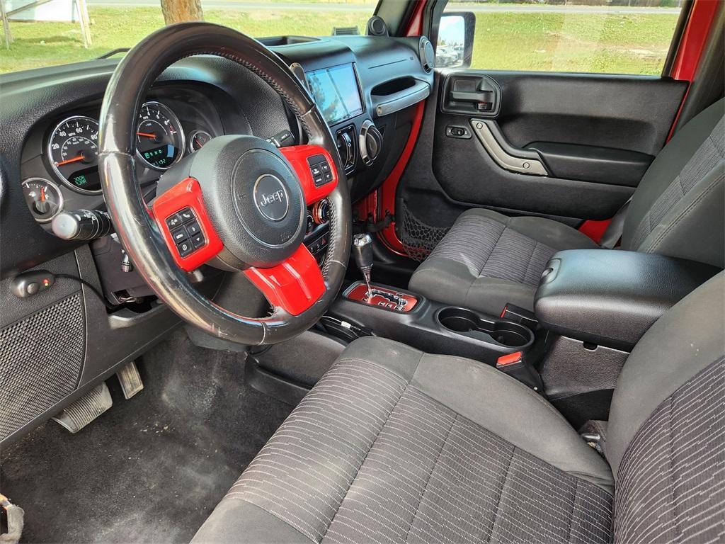 used 2012 Jeep Wrangler Unlimited car, priced at $13,537