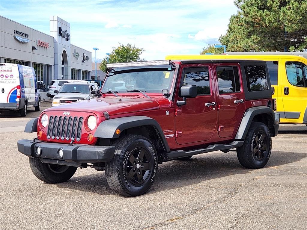used 2012 Jeep Wrangler Unlimited car, priced at $13,537