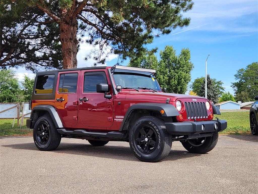 used 2012 Jeep Wrangler Unlimited car, priced at $14,137