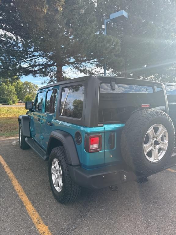 used 2020 Jeep Wrangler Unlimited car, priced at $26,787