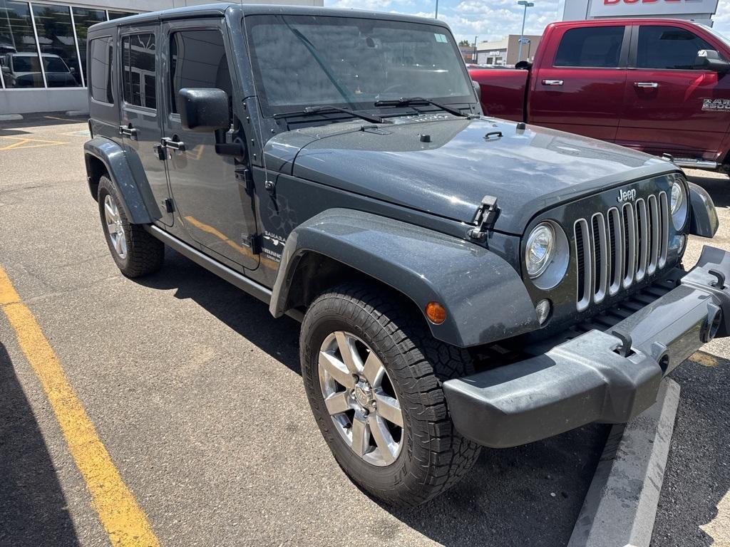 used 2017 Jeep Wrangler Unlimited car, priced at $21,416