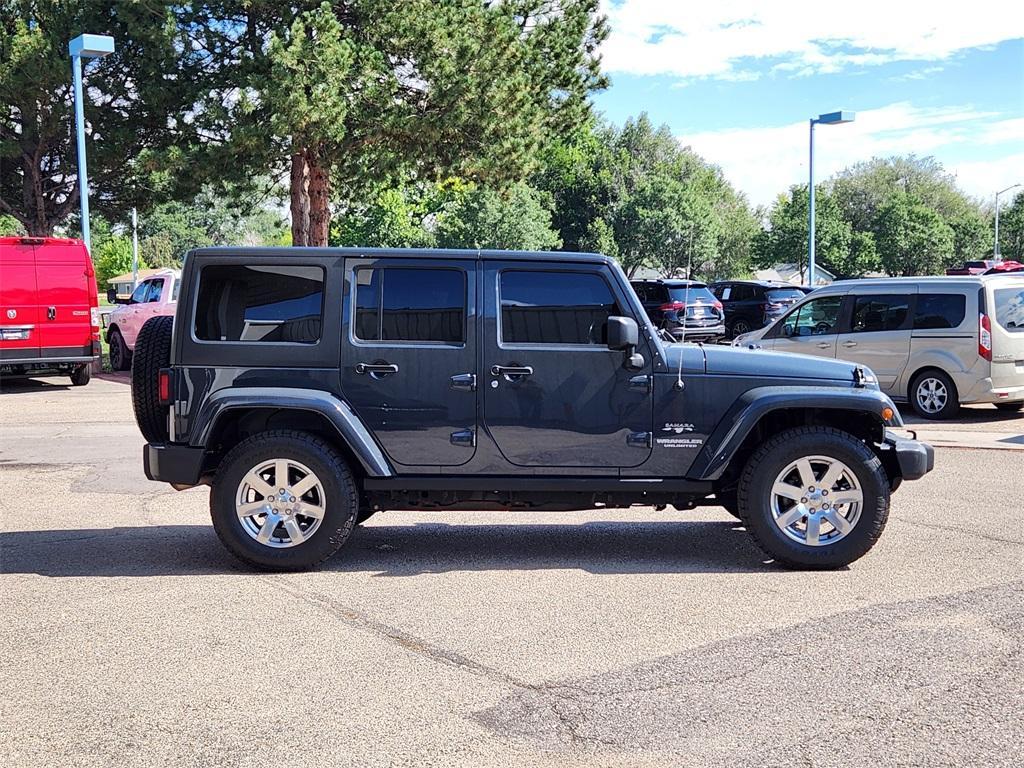 used 2017 Jeep Wrangler Unlimited car, priced at $19,116