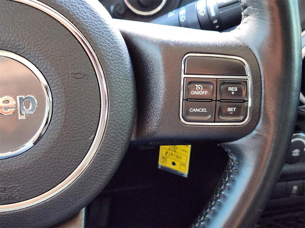 used 2017 Jeep Wrangler Unlimited car, priced at $19,116
