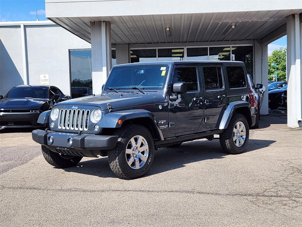 used 2017 Jeep Wrangler Unlimited car, priced at $19,116