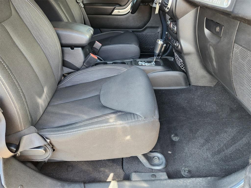 used 2017 Jeep Wrangler Unlimited car, priced at $19,116