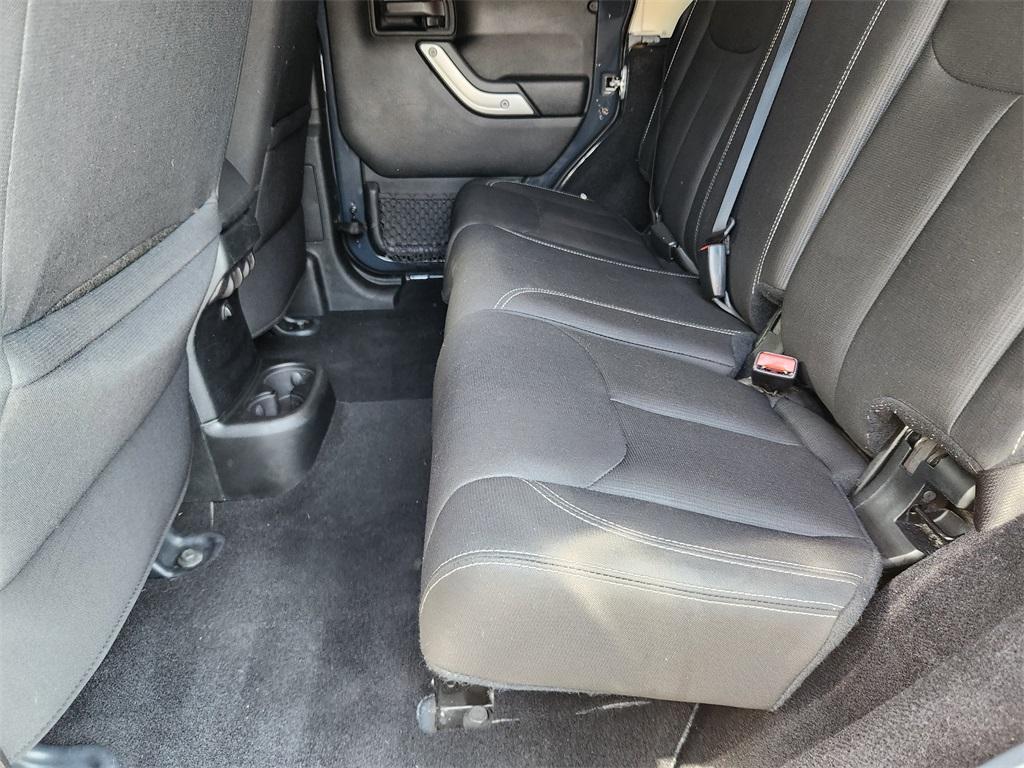 used 2017 Jeep Wrangler Unlimited car, priced at $19,116