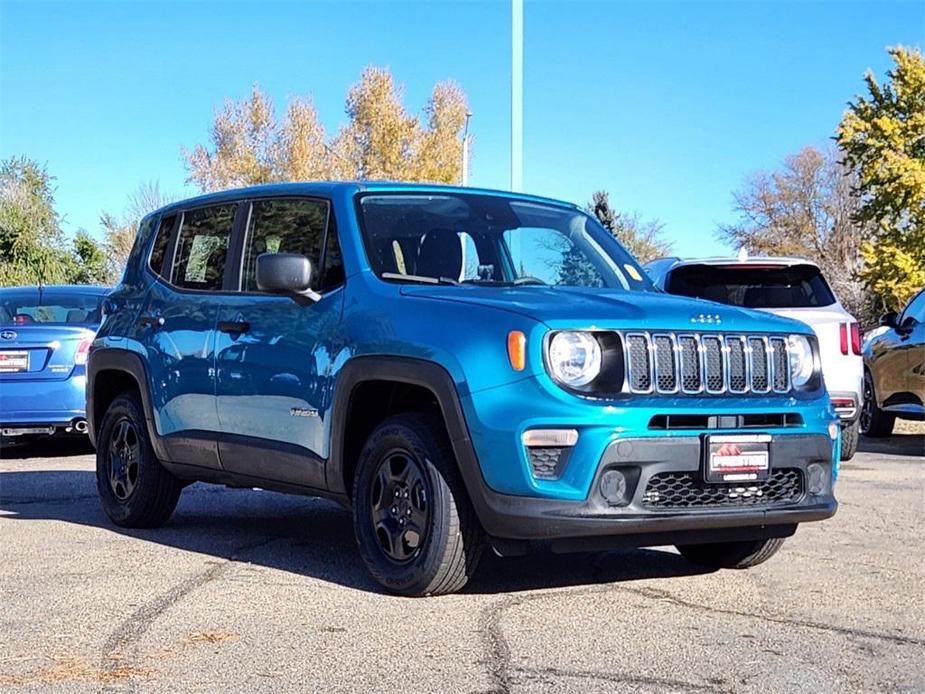 used 2021 Jeep Renegade car, priced at $19,620