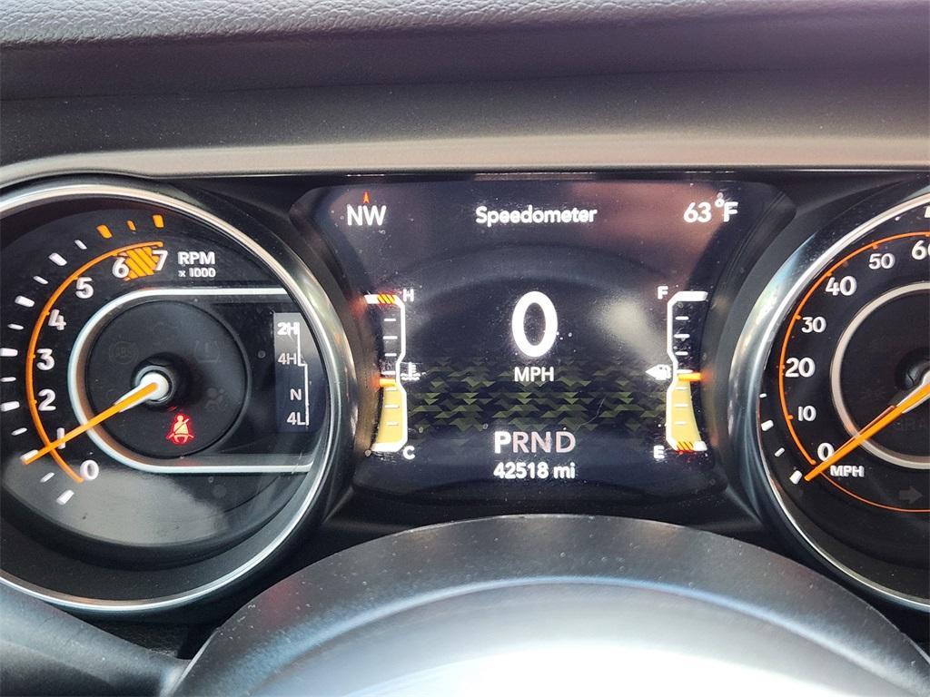 used 2021 Jeep Wrangler car, priced at $30,203