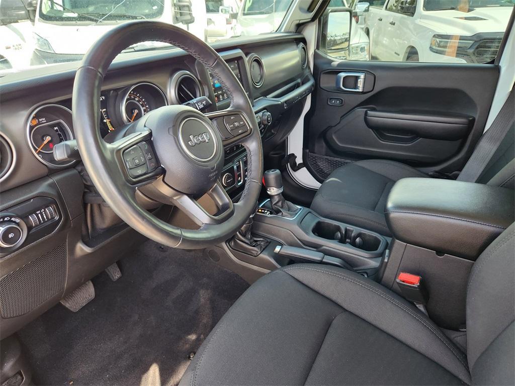 used 2021 Jeep Wrangler car, priced at $30,203