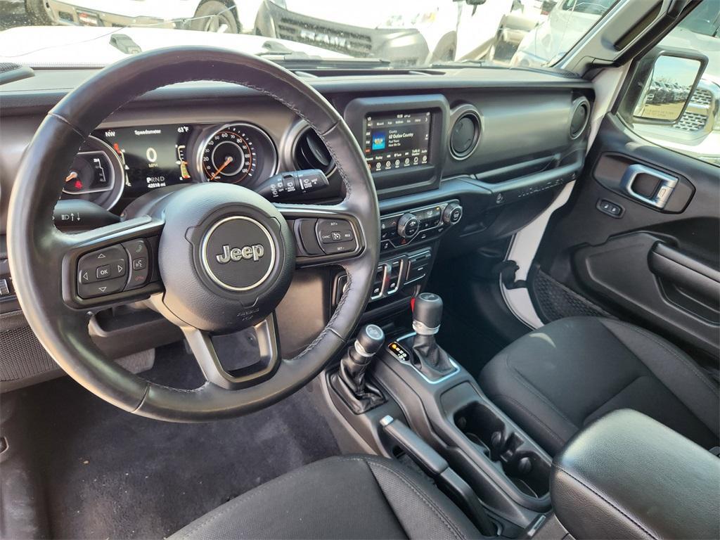used 2021 Jeep Wrangler car, priced at $30,203