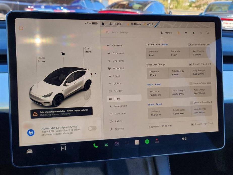 used 2023 Tesla Model Y car, priced at $37,542